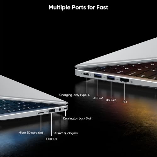 Image of 15.6 inch Laptop, 32GB RAM 512GB SSD, Pentium Gold 6500Y, 1080P IPS
