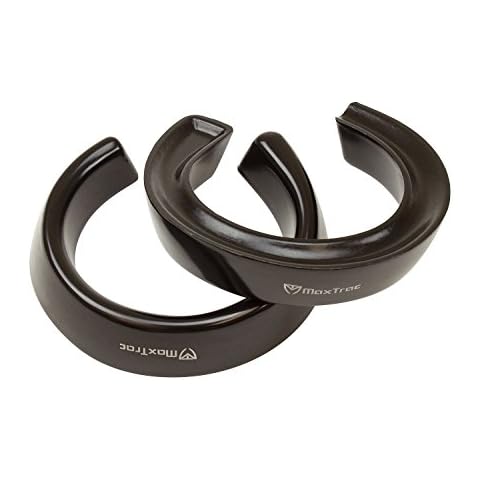 MaxTrac Suspension 822020 Front Coil Spring Spacer 2 in. Lift Must Be Used Between Lower Control Arm and Coil Spring Made from Forged Aluminum Supersedes PN[1906F] Cover
