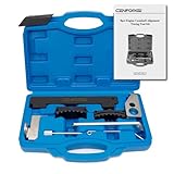 CENFORGE Engine Camshaft Tensioning Locking Alignment Timing Belt Tool Kit, Camshaft Holding Tool Compatible with Aveo Chevy Cruze Fiat Alfa Romeo 1.4 1.6 1.8 L