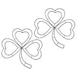 Alipis 2pcs St. Patricks Wreath Form Irish...