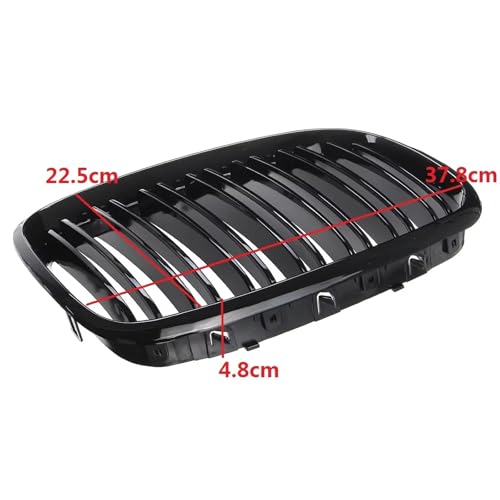 Parrilla frontal para parachoques de coche X5 X6 E70 E71 2007-2013 51137157688 3