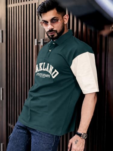 Image of Maniac|| Polo Tshirts for Men||Polo Neck|| Halfsleeve Tshirt for Men||Oversized Tshirts for Men