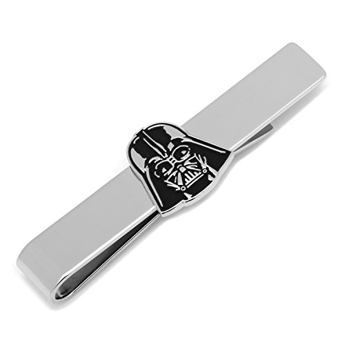 Star Wars Darth Vader Recessed Matte Black Tie Bar, Officially Licensed