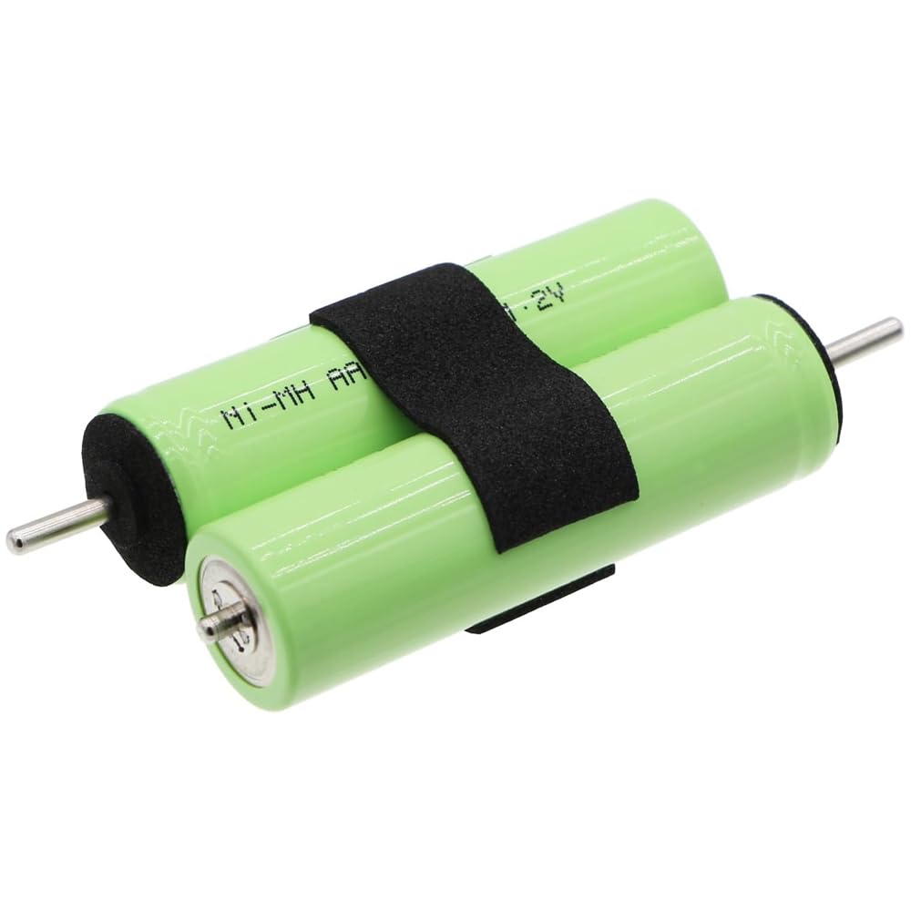 2000mAh WES7038L2506, WES7038L2507 1.2V Ni-MH Battery Replacement for Select Panasonic ER Series, ES Series Electric Shavers (Compatible Models in Description Below)