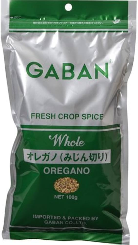 Amazon | ギャバン オレガノ みじん切り 袋 100g | GABAN(ギャバン