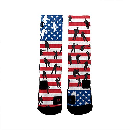Brand Athletic Socks Freedom Fighters