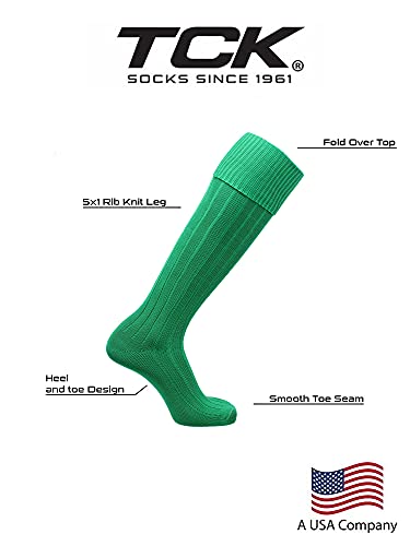 Image of Soccer Socks With Fold Down Top - European Style for Adults - Men and Women