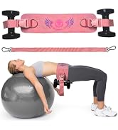 2-in-1 Hip Thrust Belt for Women & Men – Heavy Duty Glute Workout Equipment for Dumbbell, Kettleb...