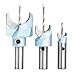 Dia.6-30mm Carbide Woodworking Bead Drill Bits 10mm Shank Wooden Buddha Ball Router Bit Beads Industrial Grade Hand Tool (Size : 4pcs Drill bits)