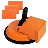 Lawnoval Bodenlückenfixierer mit 60 kg Saugnapf, Hartholz, Laminat, LVP, für robuste...