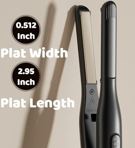 Plancha mini para cabello corto con placas cerámicas miniatura 4