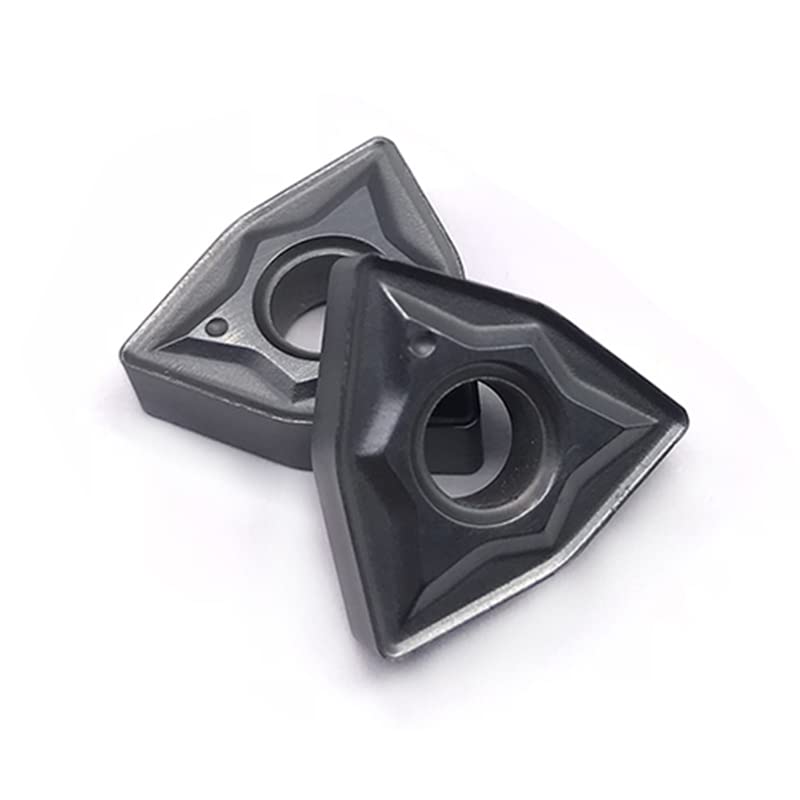 Tool Part for WNMG080408 NN External Turning Tool Tungsten Inserts Lathe Cutter Tool CNC Cutting Tool - (Insert Width(mm): 100pcs)