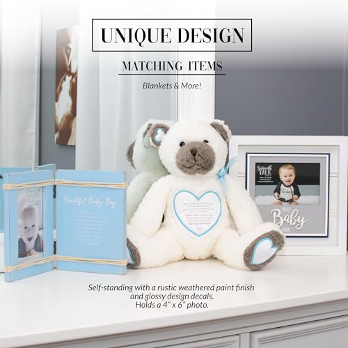 Pavilion Gift Company 51122 Pavilion - Baby Boy - 4 Inch X 6 Inch Vertical Picture Photo Frame Baby Shower Sprinkle Gift Memories Nursery Decor Present thumb #3
