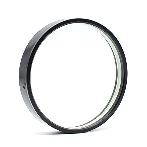 Image of Joytech 4.13'' (105mm) Diameter Spinning Top Base Crystal Glass Concave Mirror, Great High End Transparent Surface Double Concave Top Accessory DZ06