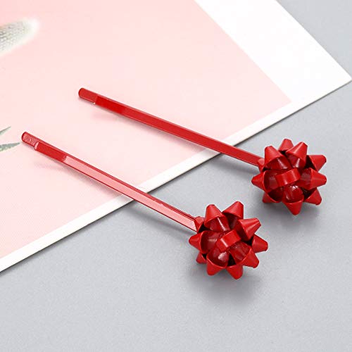 Pasadores para el pelo de Navidad ANGLESJELL evitan tirones en niños 3
