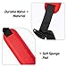 SUNMON Trimmer Shoulder Strap - Mower Trimmer Harness Strap Double Shoulder with Durable Nylon Belt Adjuestable for Brush Cutter or Gardenning for STIHL FS, KM Series String Trimmer (Dark Red)