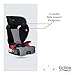 Britax Midpoint Belt-Positioning Booster Seat - 2 Layer Impact Protection - 40 to 120 Pounds - DualComfort Moisture Wicking Fabric, Gray
