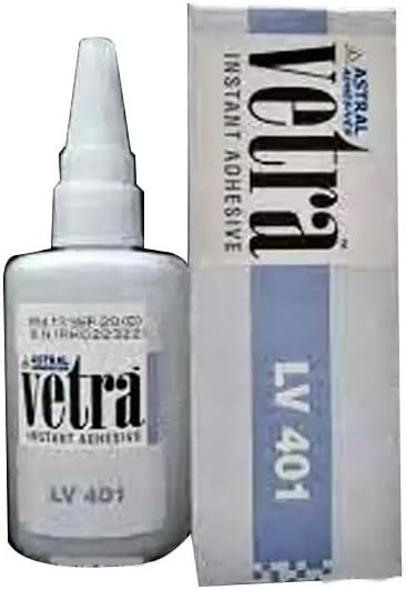 ASTRAL Vetra Lv-401 Instant Adhesive Ideal For Bonding Of Most Of The Non-Porous Substrates Like Plastics, Rubbers, Metals And Porous Substrates Like Wood, Leather Etc. (20 Gram)