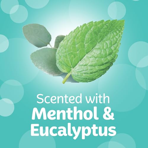 Kleenex® イージーブリーズティッシュ - 天然メントールとユーカリ - 1ケースあたり12箱