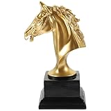 Figurines de têtes de chevaux : leur fabrication et leurs détails soignés apportent une touche naturelle à votre décoration