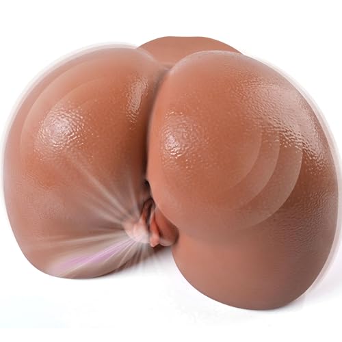 12 Sucking & 10 Vibrating Sex Doll 12LB Automatic Male Masturbator Adult Sex Toys for Men Realistic Pocket Pussy Ass with Vagina Channel Masturbators Dolls Butt Strocker Torso for Men Masturbation