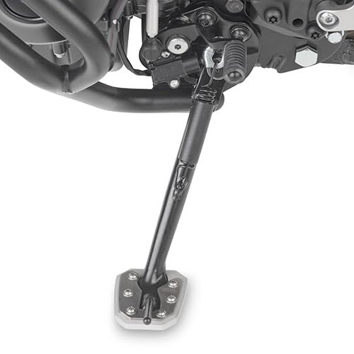 Semelle bequille GIVI ES2159 : fini la béquille enfoncée sur Tracer 9 GT