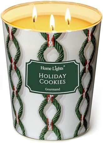 HomeLights Scented Candles | Large Jar 34 Oz Natural Soy Candle |...