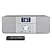 Produktbild LEMEGA MSY1P All-In-One Musiksystem,CD-Player,DAB/DAB+ und FM Digitalradio,Bluetooth Lautsprecher,20W-Stereoklang,USB-MP3,USB-Ladegerät,Kopfhörerausgang,Aux-in,Wecker,Uhr,Farbdisplay - Schwarz
