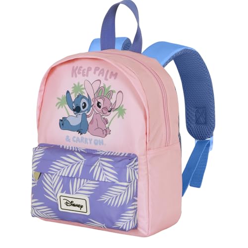 Dale a Lilo y Stitch la bienvenida con esta mochila. Es ligera y cómoda para el día a día. Su diseño con estampado de Disney es súper tierno. ¡Perfecta para preescolar y con espacio suficiente para todo!