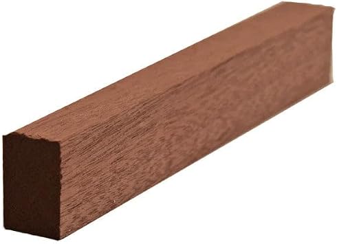 EWBS20 Baseboard Shoe 3/4" Tall x 1/2" Square. Unfinished, Sapele Mahogany, 94"