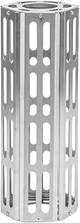 SoloWilder Stove Pipe Protector Detachable Adjustable Heat Shield for Tent Stove Insulated Anti-scalding Chimney Tube 2.36in 304 Stainless Steel