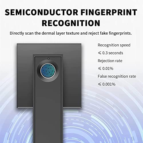 Buy Fingerprint Lock Biometric Safe Deadbolt with Handle Electronic