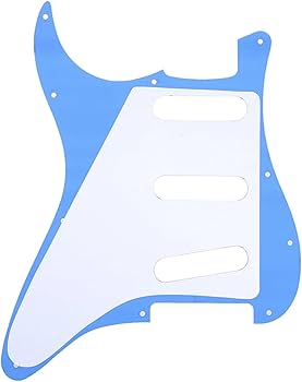 Amazon | Musiclily 11穴 SSS ストラトピックガードFender USA