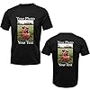 PB TECH Personalised T-Shirt - Unisex Stag Tee Hen - Customised Image/Picture/Photo/Text/Create Your Own Custom Personalised T-Shirt (as8, Alpha, l, Regular, Regular, Black) #2