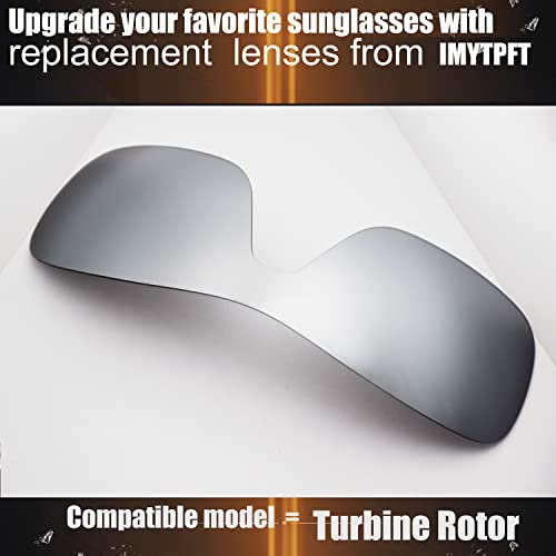 Verres Turbine Rotor Oakley rechange polarisés argent jaune transparent