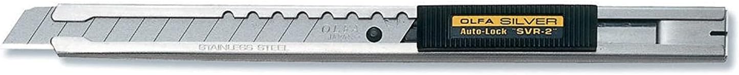 Olfa Professional Standard Auto Lock Cutter with Pocket Clip