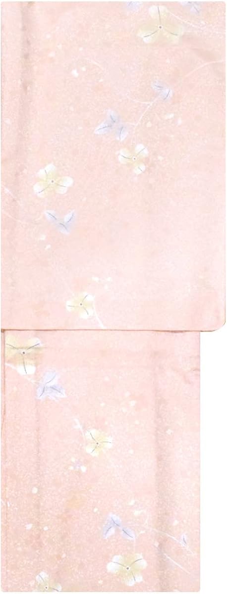 洗える着物 袷 セール特価品 袷着物 薄桜 淡いピンク カタバミ S M ポリエステル 女性 Tl レディース 単品 オリジナル 小紋 L