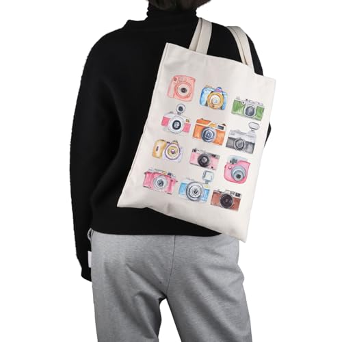 Bolso Tote Vintage para fotógrafos y amantes de cámaras miniatura 5