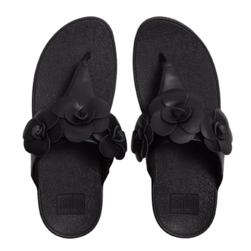 Image of FitFlop Lulu Flower Toe-post Sandals