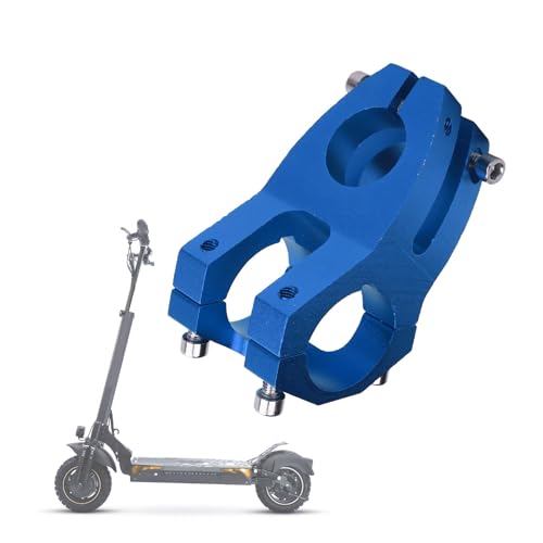 Tallo de aleación de aluminio de 23,5 mm de diámetro, vástago universal para SmartGyro, KuKirin, diseñado para adaptarse a múltiples scooters (negro)