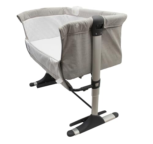 Cunas, Infanti Cuna Colecho Vinny Gris, Paquete De 1 Count