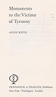 Monuments to the Victims of Tyranny 0275671909 Book Cover