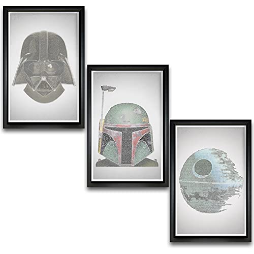 Star Wars Wall Art Triple Set