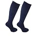 Little Grippers Twin Pack Navy Children's Sports, Soccer, Rugby, Hockey Socks with Stay On Technology - XSmall (Shoe Size 10-13/Approx 3-6 years old)