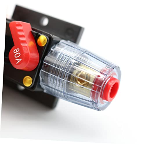 Disyuntor auto-reparable Mobestech 80A con asiento de seguro térmico para vehículos 7