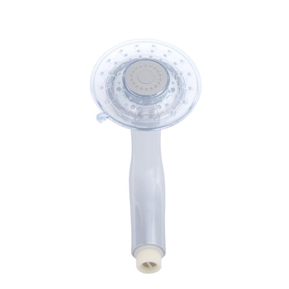 shower head Waterfall Multicolor LED Shower Head Sprinkler Handheld Douche Temperature Sensor 7 Color With 2 Adjustable Mode handheld head