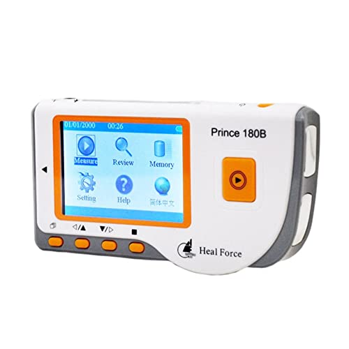 Trisoye Prince 180B Portable Household Heart ECG Monitor Continuous Measuring Color Screen Heart Rate Monitor