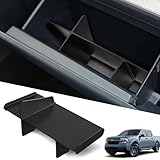 JLQP Upgrade Car Storage Organizer Fit for Ford Maverick 2026 2022-2025 Glove Box Organizers Insert Compartment Tray ABS Black Materials Dividers