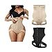 Produktbild EDANEL Cuff Tummy Trainer Außergewöhnliche Shapewear, Butt-Lifting Open Bust Tummy Control Waist Trainer Damen (S,Black+Skin)