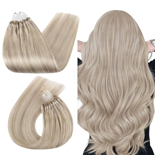 Extension cheveux naturel micro ring blond pour sublimer votre coiffure